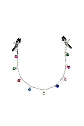 Clip damour de Pression de chaîne en métal 9 Points de Stimulation de Cloche améliorent la Vie, raccords Non perforés réglab