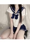 Yujun 2 Couleurs Japon/coréen JK Uniforme Cosplay Lingerie Dirndl School Girl Sexy Hot Sexy Costumes Mignons Femmes Uniformes