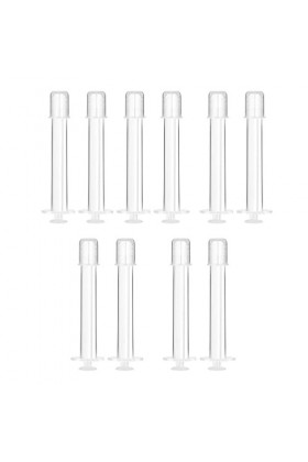 MILISTEN 30 Pcs Applicateur Anal Applicateur Vaginal Shooter Applicateur de Lubrifiant Personnel Applicateur Vaginal Lance- L