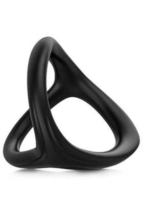 SIEHAM Forte Triangle pénien M-asseur T-Shirt Anneau PÉNIS Plaisir Anneau Anneau PÉNIS Homme Sèxtôyse Silicone testiculai p