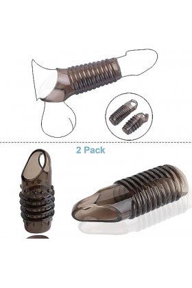 Cock Agrandisseur Gaine extension Sexe homme Manchon de verrouillage pour homme Penis Crystal Manchon de pénis pour hommes Th