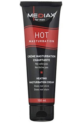 AphroCC Mediax Crème de Masturbation Chauffante Homme 150 ml