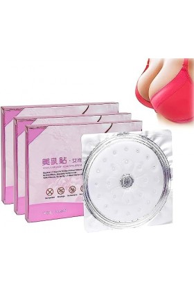 Lot de 4 patchs dagrandissement des seins, masque ferme au collagène, masque dagrandissement des seins, levage et raffermis