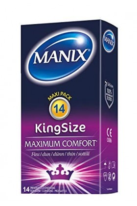 Préservatifs MANIX KING SIZE - Pack de 14