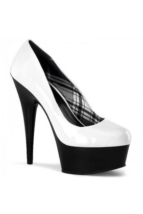 PROMI Talon Aiguille Talons Hauts Chaussures À Talon Fin De 15 Cm pour Femmes-Black||39