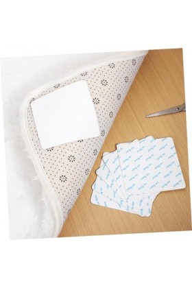 Mobestech 16 Pièces Pince à Tapis Ruban Tapis Rond à Pinces Pour Tapis Autocollant De Tapis Poignées De Coin De Tapis Autocol