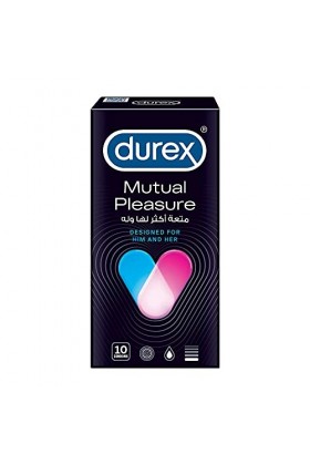 Durex Mutual Pleasure Lot de 10 préservatifs