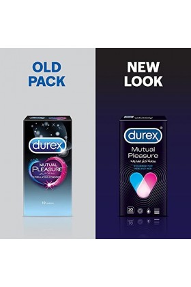 Durex Mutual Pleasure Lot de 10 préservatifs