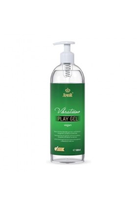 Vibratissimo Play Gel vegan 1000 ml I Lubrifiant sans composants dorigine animale I Gels lubrifiants à base deau I Lubrican