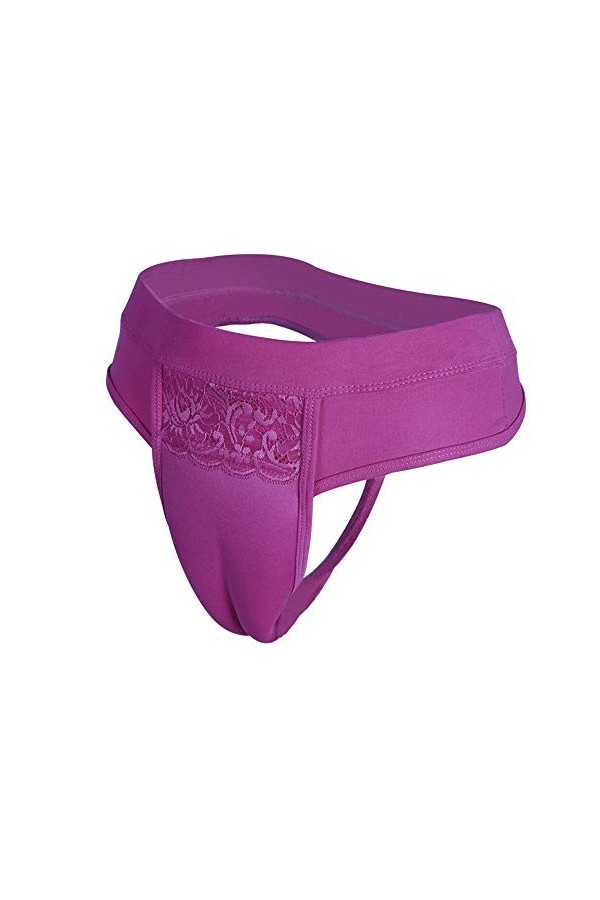 BaronHong Camel Toe Cacher Gaff Culotte Slip Slip pour Crossdresser Transgenre Nude-String, 2XL 