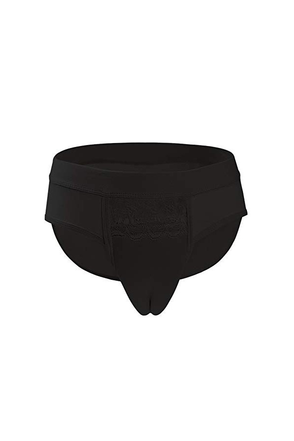 BaronHong Camel Toe Cacher Gaff Culotte Slip Slip pour Crossdresser Transgenre Nude-String, 2XL 