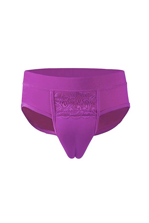 BaronHong Camel Toe Cacher Gaff Culotte Slip Slip pour Crossdresser Transgenre Nude-String, 2XL 