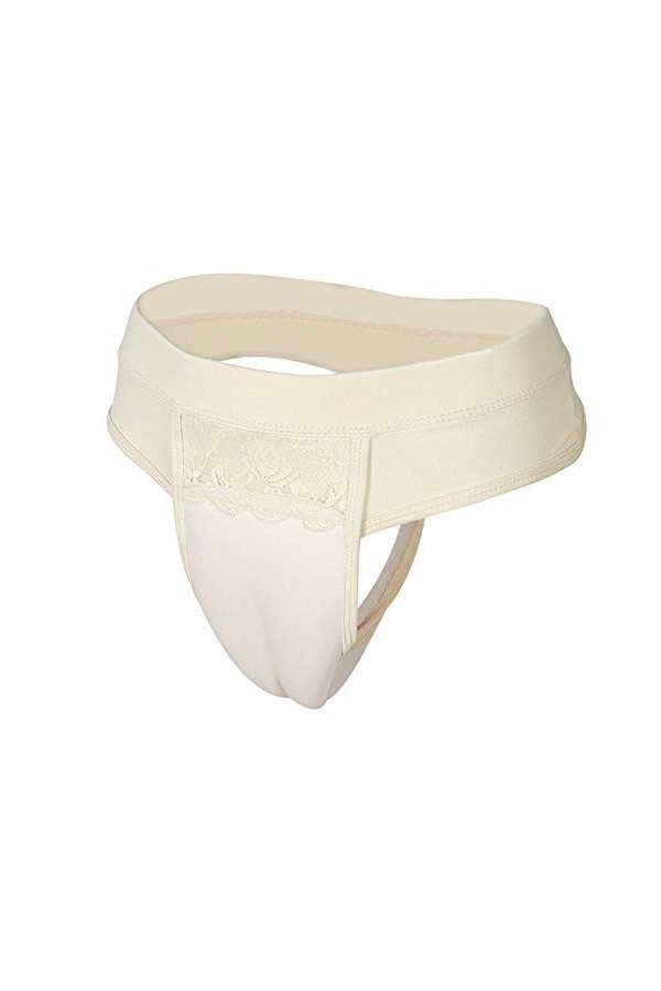 BaronHong Camel Toe Cacher Gaff Culotte Slip Slip pour Crossdresser Transgenre Nude-String, 2XL 