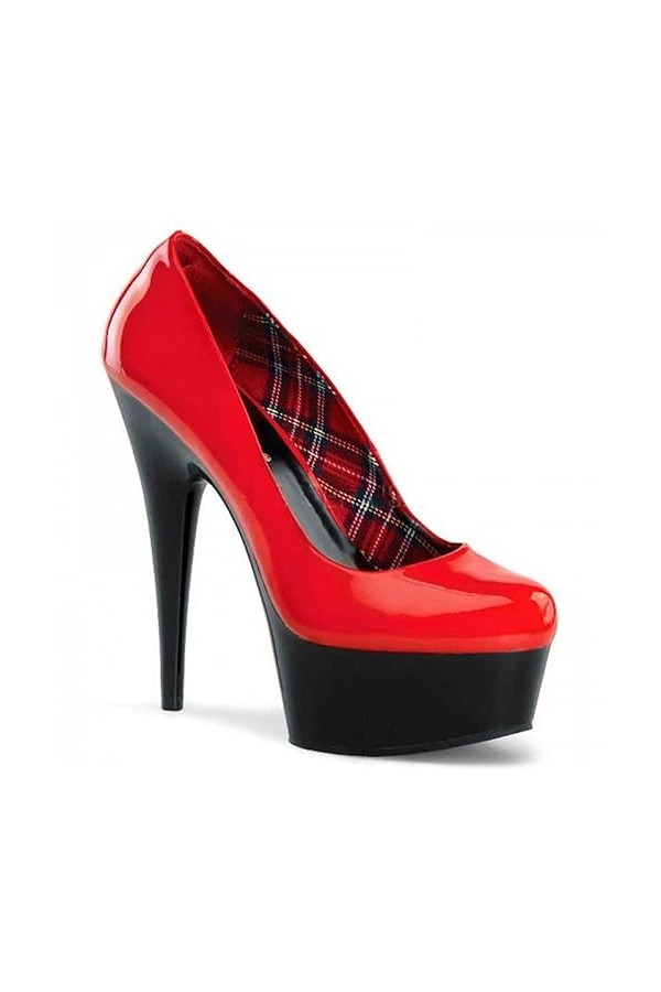 PROMI Talon Aiguille Talons Hauts Chaussures À Talon Fin De 15 Cm pour Femmes-Black||39