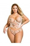 Femme Lingerie Erothique Sexy Ensemble Lingerie Érotique Body Sexy Porte Jarretelle Sexy Ensemble sous Vetement Grande Taille