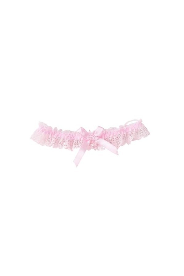 Jarretière en Dentelle for Femmes, Boucle de Jambe avec nœud Papillon, jarretière de Mariage, Sangle de Bas de Cosplay for ma