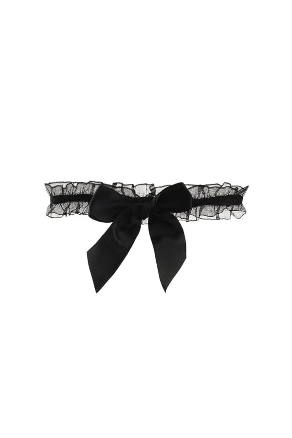 Cosplay Bow Dentelle Ceinture de mariée Anneau de Cuisse Porte-Jarretelles jarretière Jambe de mariée jarretière Anneaux de C