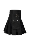 Kilt écossais classique homme médiéval écossais jupes plissées épissure kilt écossais individualité vintage décontracté jupe 