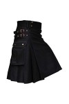 Kilt écossais classique homme médiéval écossais jupes plissées épissure kilt écossais individualité vintage décontracté jupe 