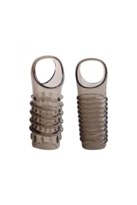 FURLOU Extenseur Penien Préservatif masculin Extenseur de pénis en silicone liquide médical Pénis de simulation évolutif épai