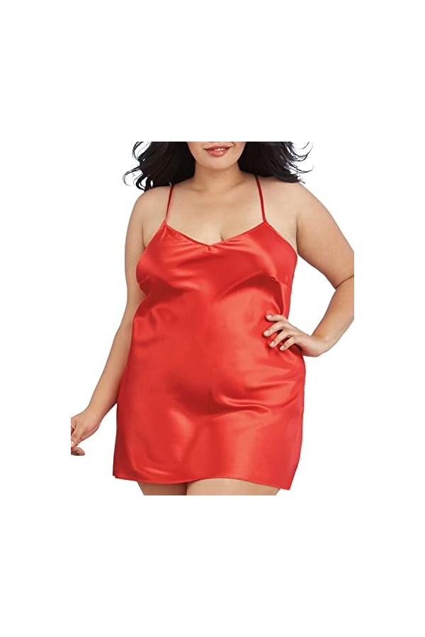 Dreamgirl Ensemble Femme - Rouge - Rouge - XXL