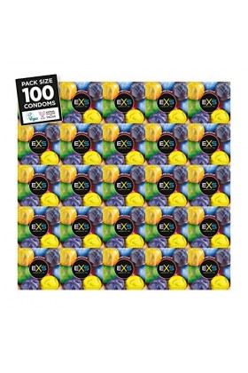 EXS Bubblegum Rap - 100 préservatifs avec larôme de gomme à mâcher