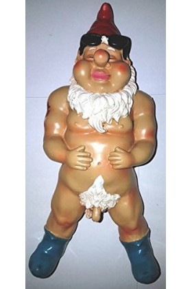 Nain de jardin nudiste/exhibitionniste/porno résistant aux intempéries