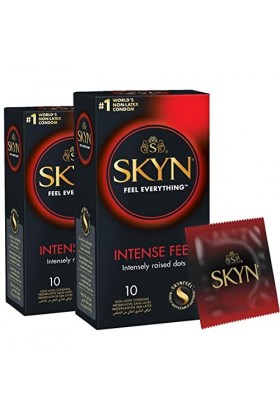 Skyn - Pack 20 Préservatifs Sans Latex Intense Feel - Ultra Perlé