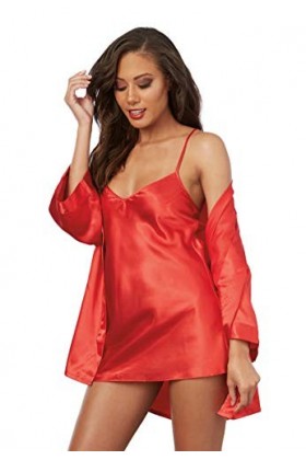 Dreamgirl Ensemble Femme - Rouge - Rouge - Large