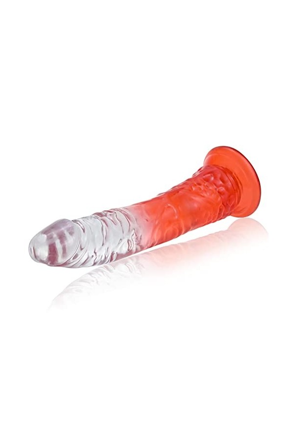 Godes pour femmes Lesbien dégradé transparent Gode Femme Sex ?e?liśte Large Godé?i?hets ?en??use ?é?liste Godeś pour Femme A9