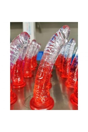 Godes pour femmes Lesbien dégradé transparent Gode Femme Sex ?e?liśte Large Godé?i?hets ?en??use ?é?liste Godeś pour Femme A9