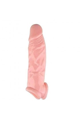 FURLOU Gaine Penien réaliste Manchon de verrouillage pour homme Penis Crystal Manchon de pénis pour hommes Thread Extension C