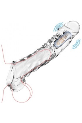 FURLOU Śéx Tøyš Ġøđëmịché Enorme Gaines Pour Péņę PéṋìS Manchon de Verrouillage Pour Homme Vibratingk Péņę Manchon de Péņę Po