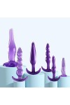 SHO6- Articles De Kit De Formateur En Silicone Pourpre Gelée Pour Couple Débutant Ḁṉḁl Plṳg Ḁṉḁle Femme Prôsṱḁṱe Deḇṳṱḁṉt Hom