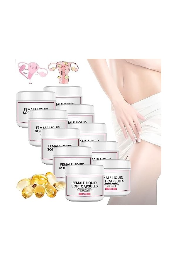 Capsule De Réparation Vaginale Naturelle FemiPure, Capsule De Réparation Vaginale Naturelle North Moon, Réparation Raffermiss