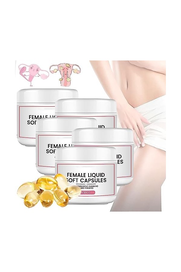 Capsule De Réparation Vaginale Naturelle FemiPure, Capsule De Réparation Vaginale Naturelle North Moon, Réparation Raffermiss