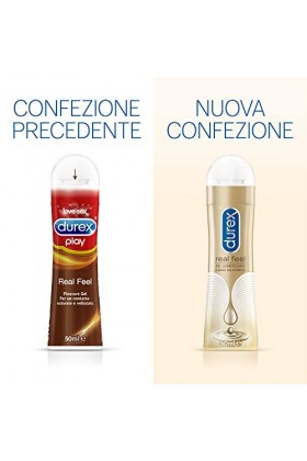 Durex Gel Real Feel Lubrificante Intimo, 50 ml