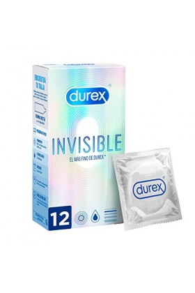 Profilacticos Durex Invisible Sensit 12U