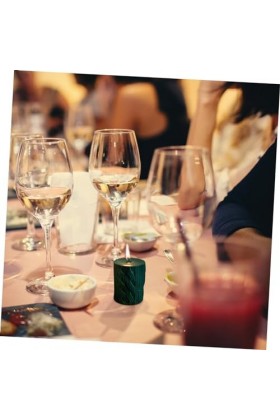 CLISPEED 1Pc Bougie Décoration De Table De Noël Cire De Noël Fond Cadeaux De Noël Bougie Chauffe-Plat Parfumée Cadeaux De Noë