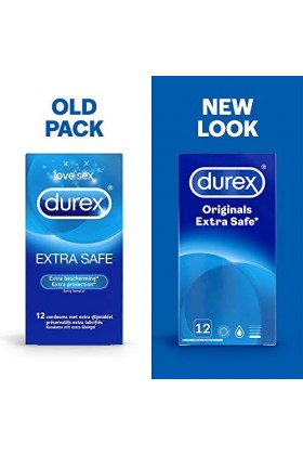 Durex Topsafe Préservatifs- Boîte de 12 Préservatifs