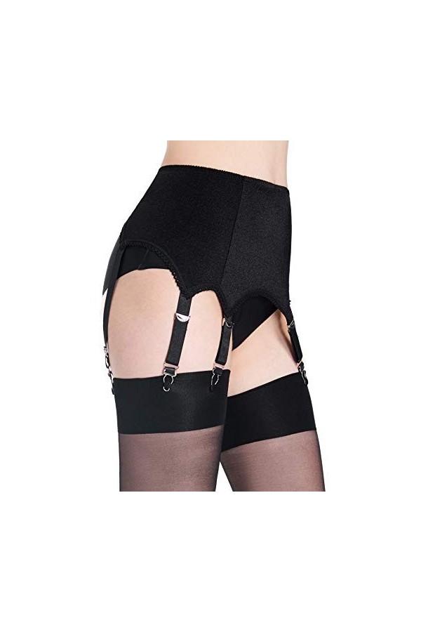 Aurueda Porte-jarretelles Porte-jarretelles Extensible pour Bas de Cuisse Lingerie