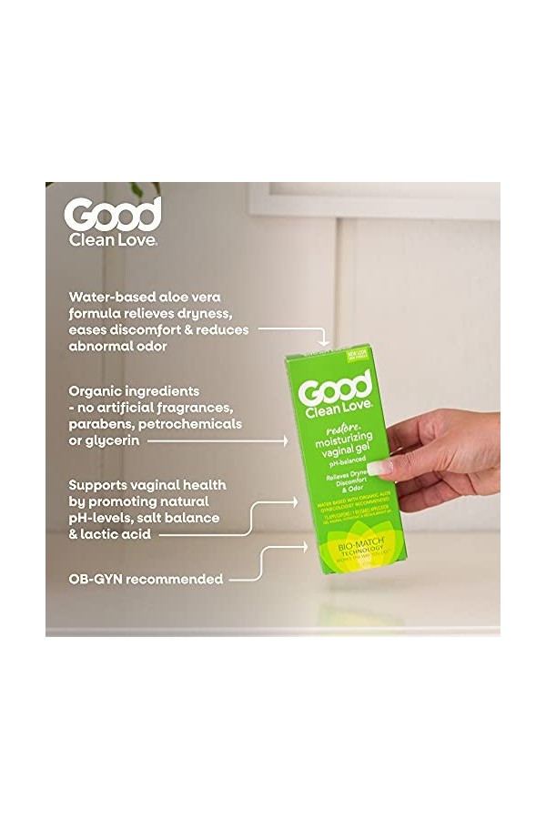 Good Clean Love Personal Lubricant Moisturizing Biomatch Restore 1x2 Oz 
