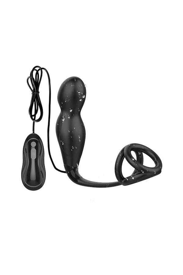 FURLOU Prostàté Entraîneur Plug Ànâle Stimulateur de masseur de prostate, jouets anaux pour hommes adultes, jouets de plaisir