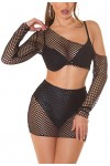 Hot Gogo Filet 2 pièces Transparent Taille unique Taille unique 