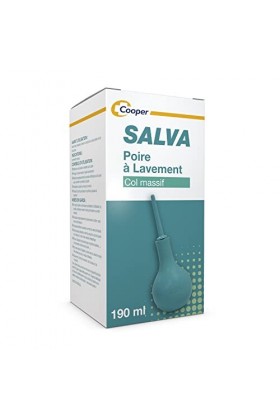 SALVA - Poire à lavement rectal col massif - poire - 190ML