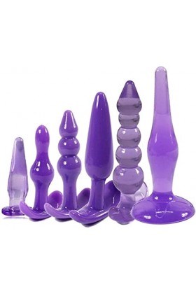 - DìḷĐò Gode Péņę 6 Pcs/Set Jộúéṭs Pour Âdúlṭés Vîbrômásseúrs Plúg Ànâlé Femme Débutante Sèxtôysé Masseur Plúg Ànâlé Sèxtôys