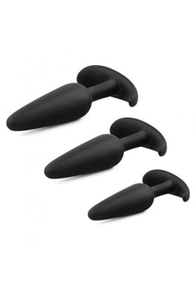 KSHSAA Gôđê Anâl Plùg Bütt Set Plúg Anal Silicone Formateur Anal Arrière Cour Anus Plúg Pour Hommes Femmes Débutants Sèxtôysé