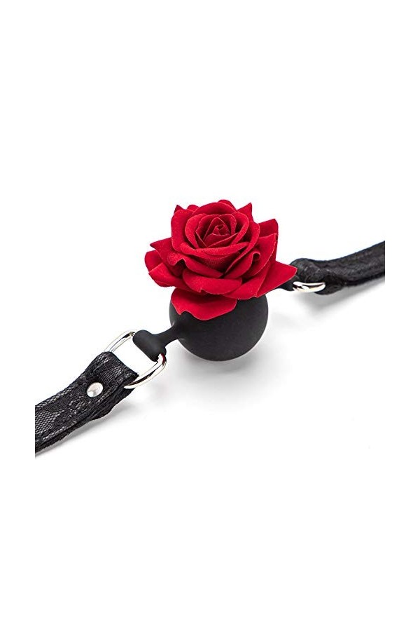 Silicone Mouth Ball Gåg, taille ajustable, accessoires magiques pour hommes et femmes