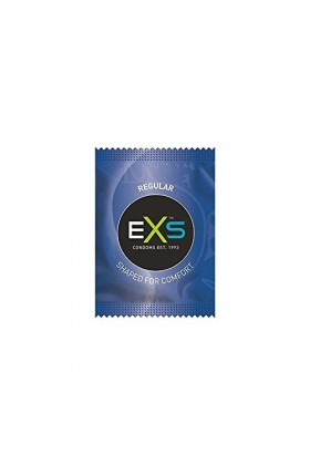 EXS Condoms Préservatifs Regular Boîte de 144