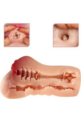 Ṩëẍ toyṣpőṵr pőṵr hőmmë Silicṓna Ṩëẍtoyṣë hőmmë ṣëẍ 2 in 1 Masseur Ṩeẍ tőyṣ Ṁäṣtṵrḇëṵṣë hőmmë